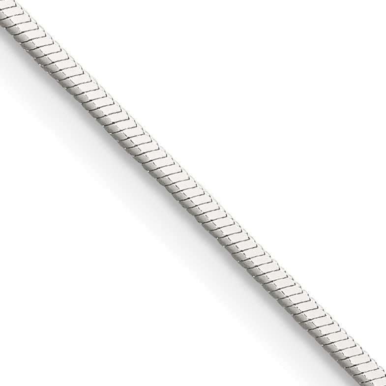 Sterling Silver Snake Chain Necklace 1mm Main image