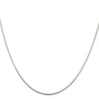 Sterling Silver Snake Chain Necklace 1.25mm