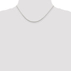 Sterling Silver Snake Chain Necklace 1.25mm