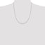 Sterling Silver .85mm Diamond-Cut Round Spiga Chain