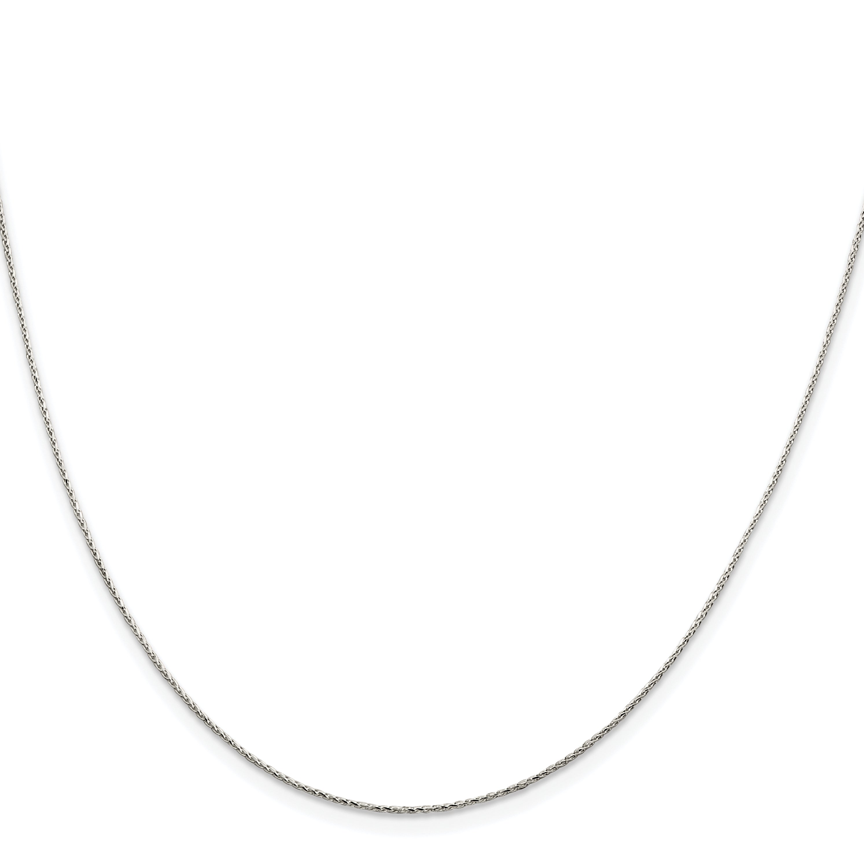Diamond-Cut Spiga Chain Necklace in Sterling Silver Secondary image