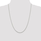 Diamond-Cut Spiga Chain in Sterling Silver, 1.45mm, 7–30 Inch - Sophia Jewelers
