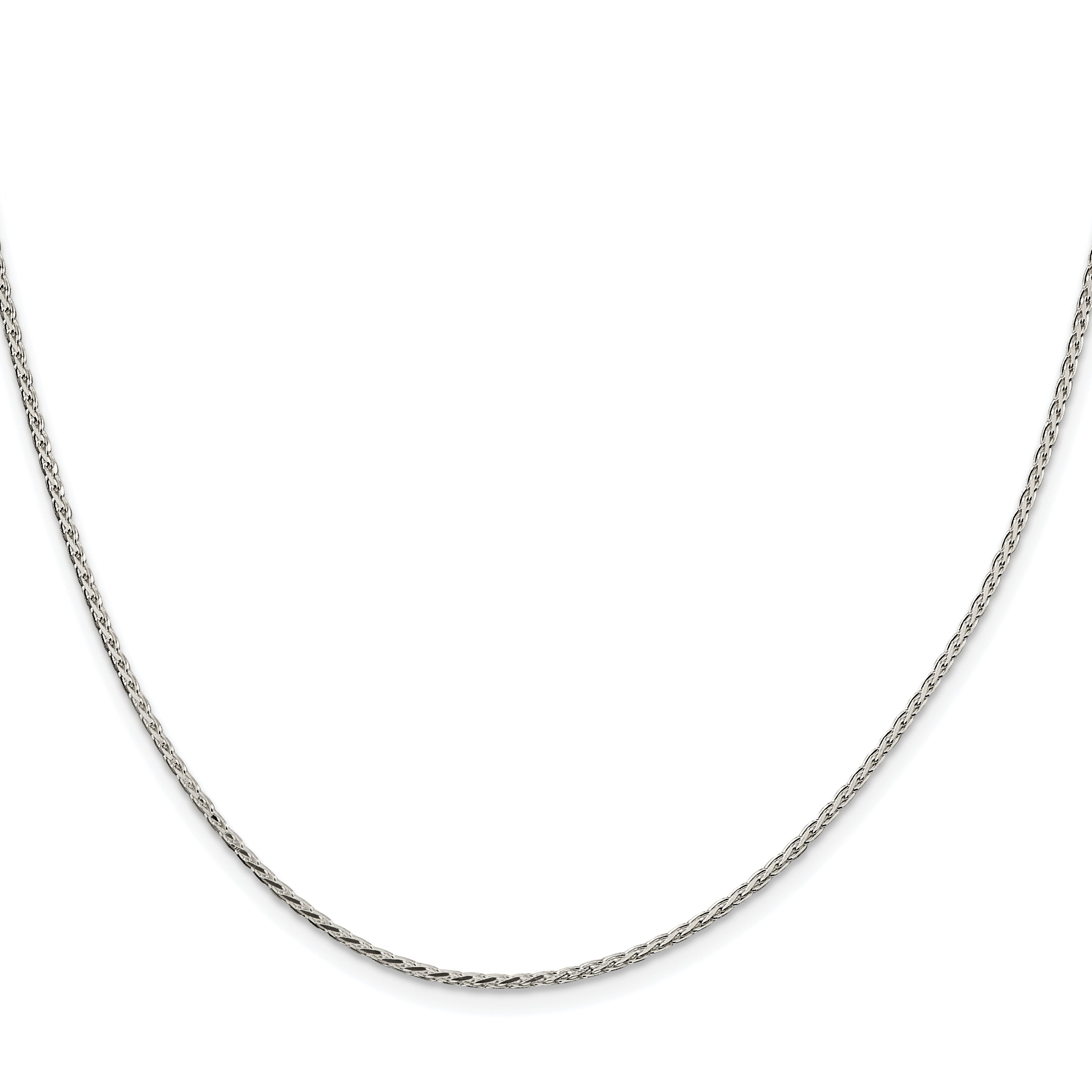 Diamond-Cut Spiga Chain Necklace in Sterling Silver Secondary image
