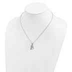 Sentimental Expressions Sterling Silver Rhodium-plated A Gift For My Sister For My Bridesmaid 18in Necklace