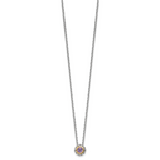 14K/Silver Two-Tone Chain Necklace 9.31mm