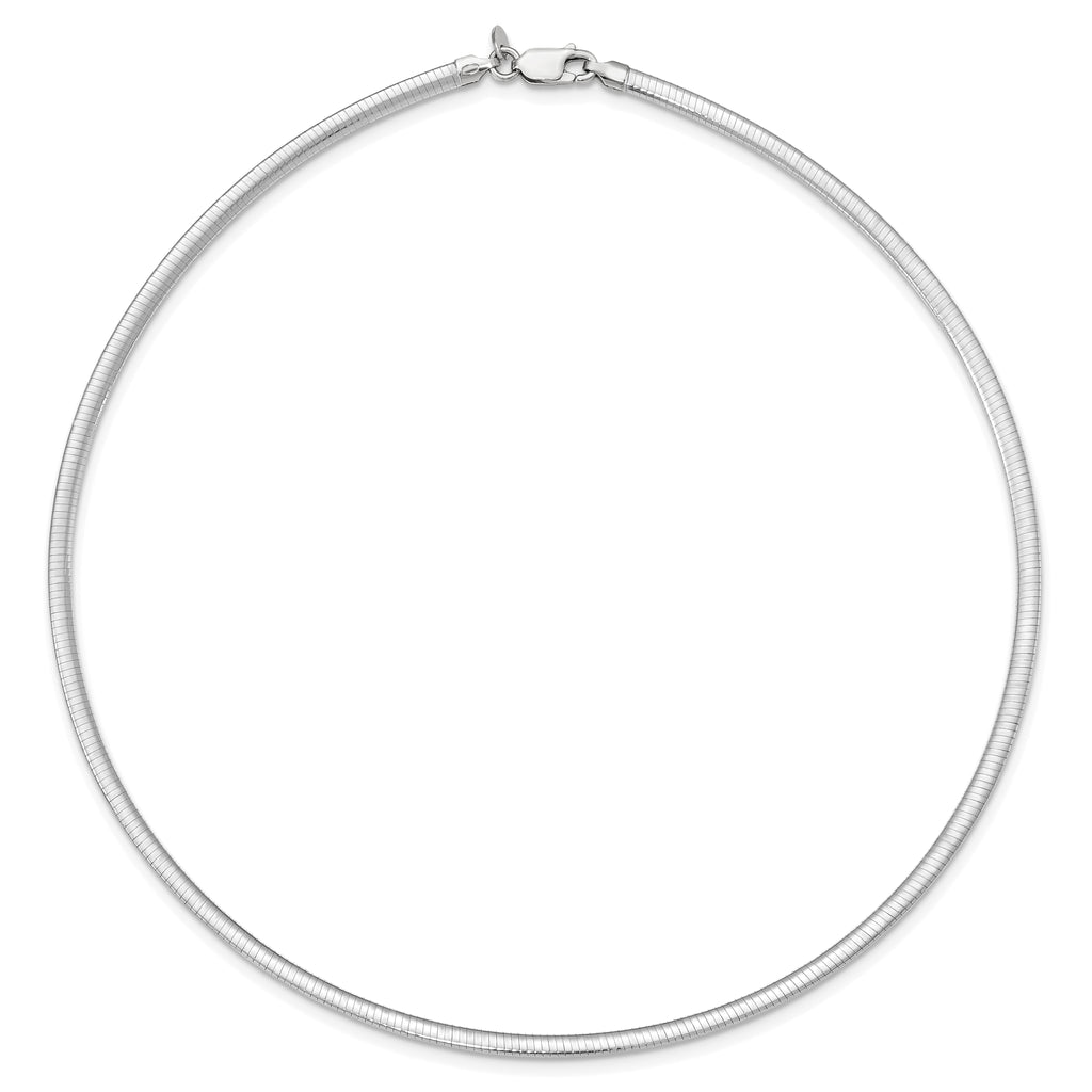 Sterling Silver Flash Gold-plated Reversible 3mm Cubetto Chain