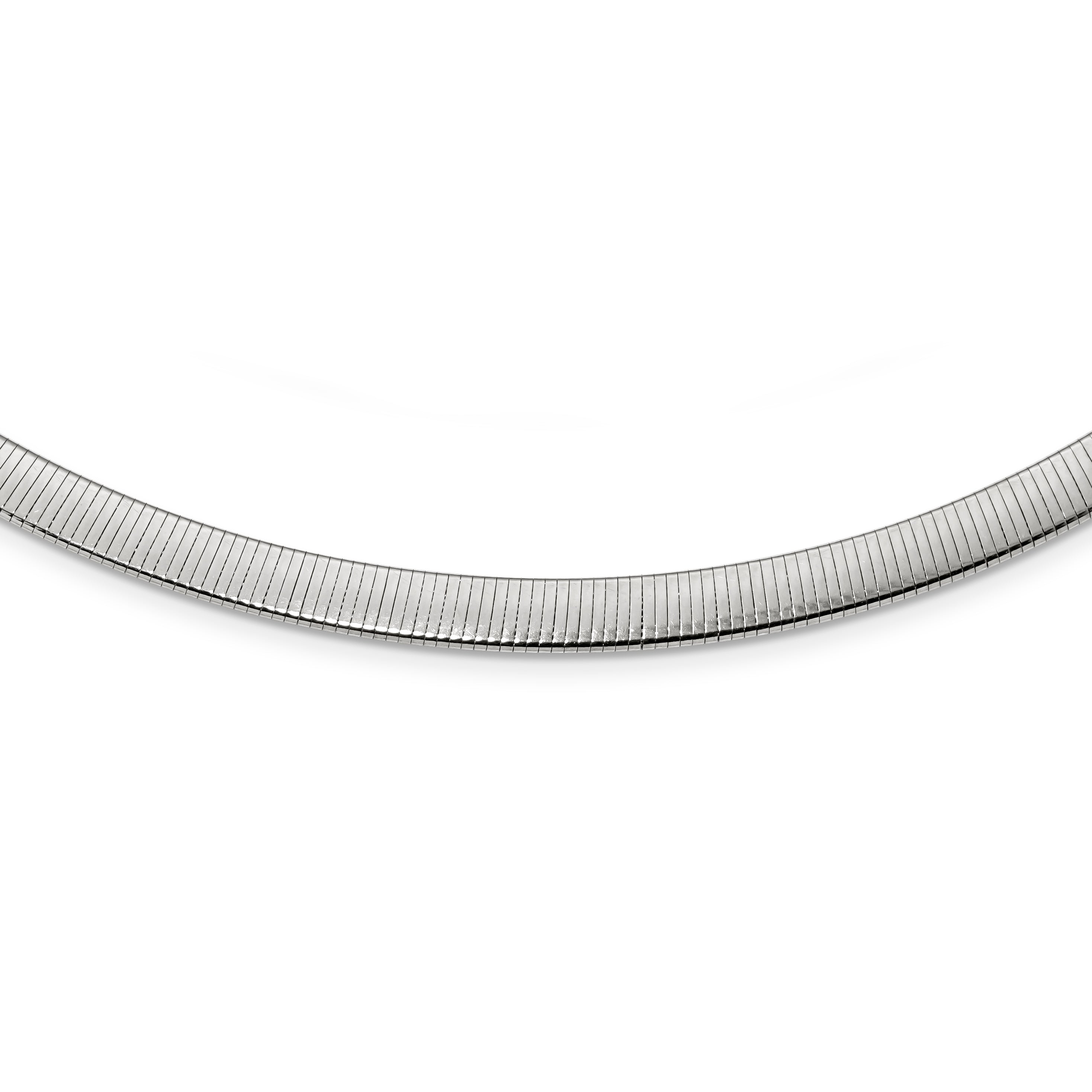 Sterling Silver Flash Gold-plate Reversible 5.75mm Cubetto Chain Secondary image