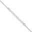 Sterling Silver 1.1mm Diamond-Cut Round Box Chain With 2 Inch Extension