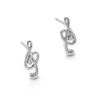 Diamond Button Stud Earrings in Sterling Silver, 1mm (0.01 ct. tw.) - Sophia Jewelers