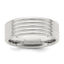 Sterling Silver 7mm Polished 5-Row Fancy Band