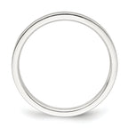 Sterling Silver Flat Wedding Band 2mm