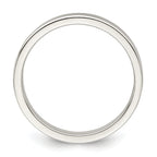 Sterling Silver 3mm Lightweight Flat Size 4 Band