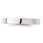 Sterling Silver Flat Wedding Band 3mm