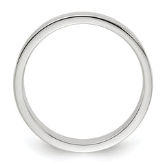 Sterling Silver 4mm Lightweight Flat Size 13.5 Band