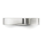 Sterling Silver 4mm Lightweight Flat Size 13.5 Band