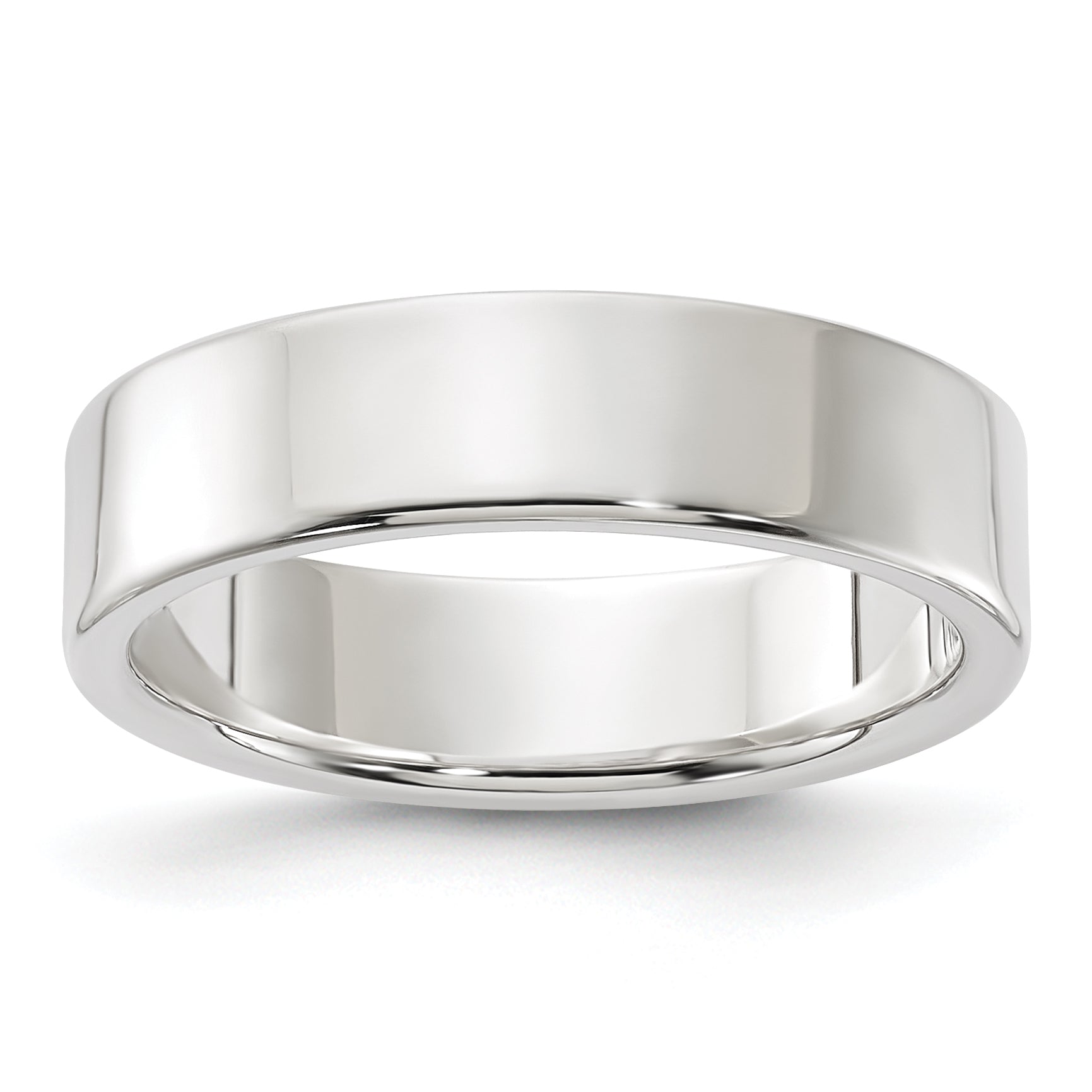 Sterling Silver 5mm Lightweight Flat Size 12 Band