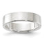 Sterling Silver 5mm Lightweight Flat Size 12 Band