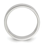 Sterling Silver 6mm Lightweight Flat Size 4 Band