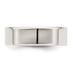 Sterling Silver 6mm Lightweight Flat Size 4 Band