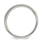 Sterling Silver 8mm Lightweight Flat Size 5 Band