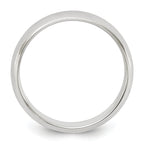 Sterling Silver 5mm Half Round Size 5 Band