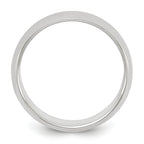 Sterling Silver 6mm Half Round Band