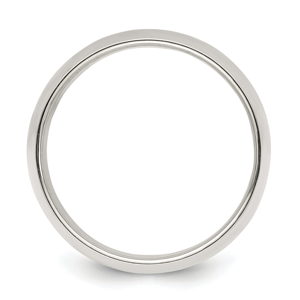 Sterling Silver 9mm Half Round Size 5 Band