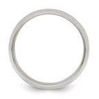 Sterling Silver 10mm Half Round Size 4 Band