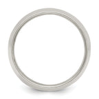 Sterling Silver 12mm Half Round Size 4 Band