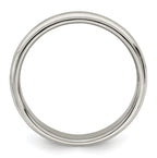 Sterling Silver 4mm Half Round Milgrain Size 11 Band