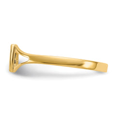14k Childs Polished & Satin Ring