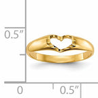 14k Children's Heart Ring