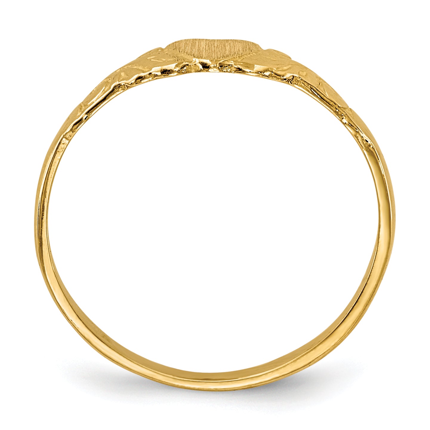 14k Childs Heart Ring Secondary image