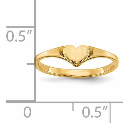 14k Children's Heart Ring