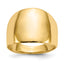 14k Polished Dome Ring