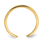 14k Greek Key Toe Ring