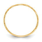14k Polished Mom Ring
