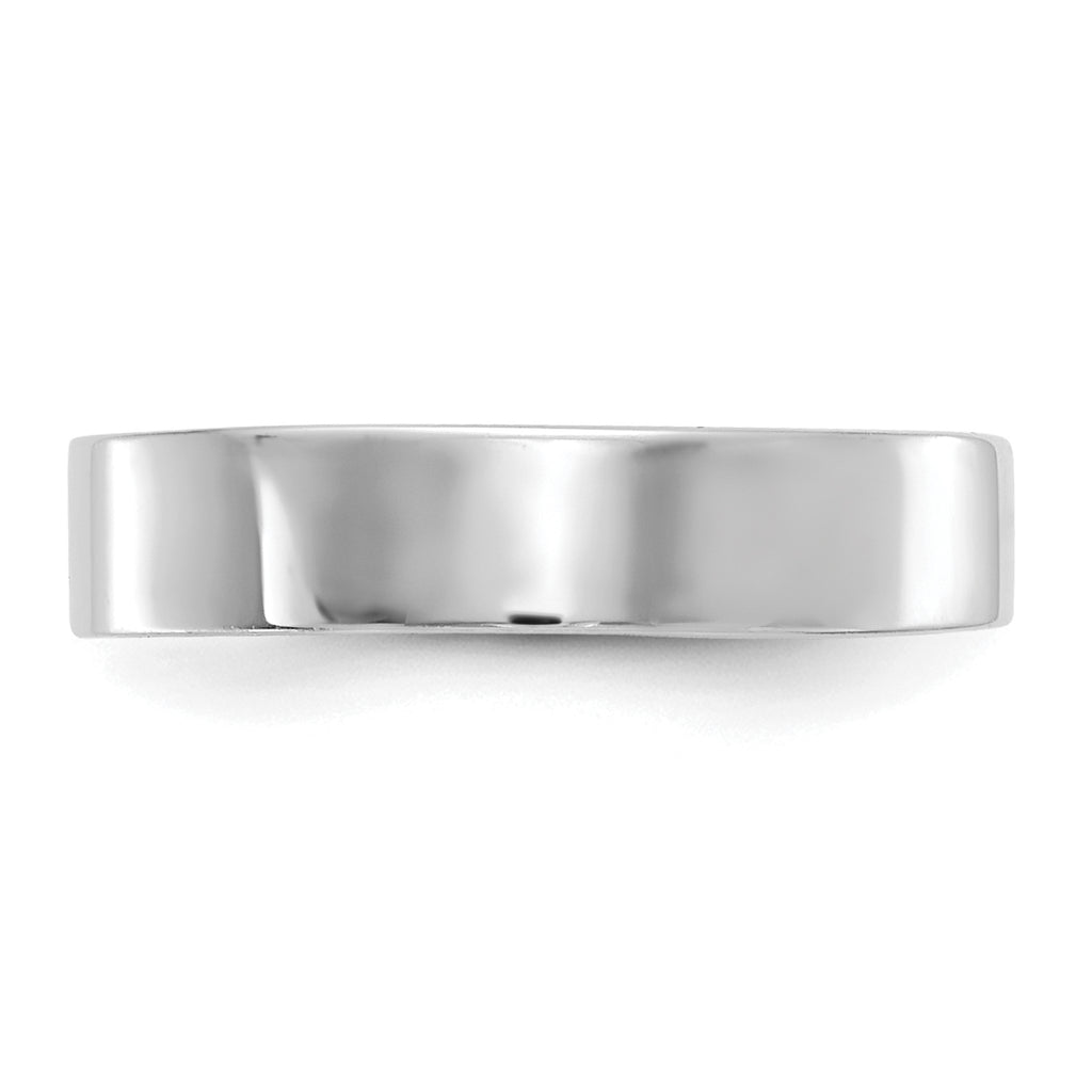 14k White Gold Polished Adjustable Toe Ring