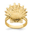 14K Lion's Paw Shell Ring
