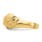 14k Polished Dome Ring