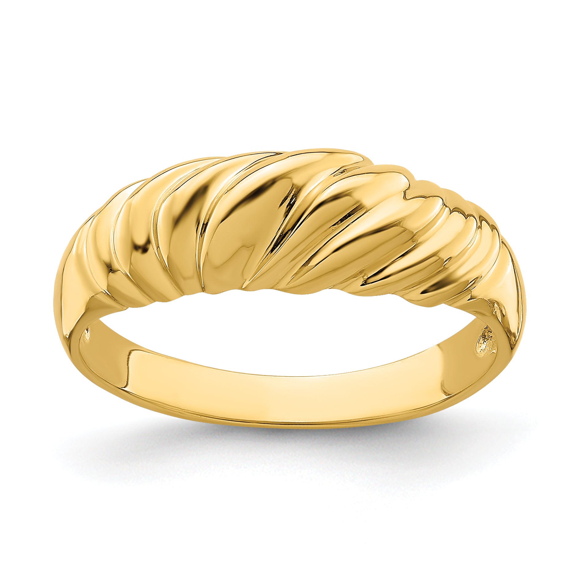 14k Polished Dome Ring Main image