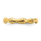 14k Polished Bamboo Band