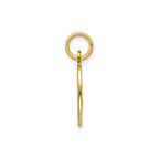 Our Lady of Lourdes Medal in 14K Yellow Gold, 14.5mm - Sophia Jewelers