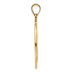 Round St. Anthony Medal in 14K Yellow Gold, 25.25mm - Sophia Jewelers