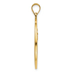 Round St. Joseph Medal in 14K Yellow Gold, 27mm - Sophia Jewelers