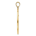 Round St. Michael Medal in 14K Yellow Gold, 29mm - Sophia Jewelers