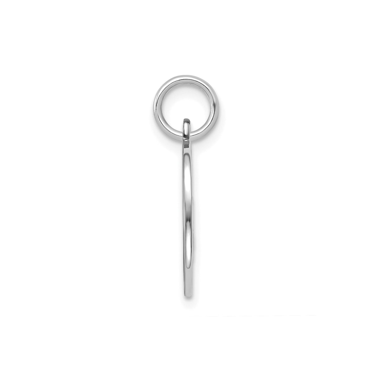 Round St. Elizabeth Medal in Sterling Silver, 14.5mm - Sophia Jewelers