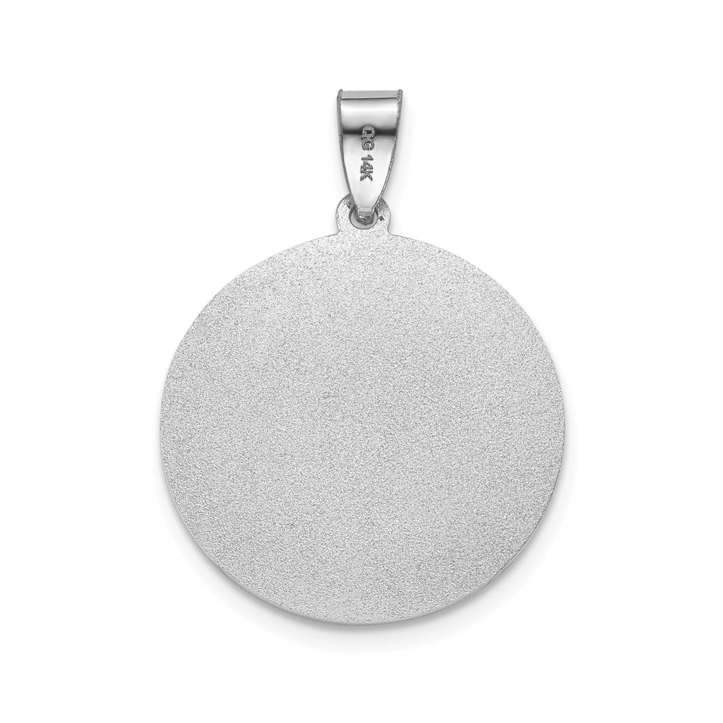 Round St. Thomas Medal in Sterling Silver - Sophia Jewelers
