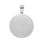 Round St. Thomas Medal in Sterling Silver - Sophia Jewelers