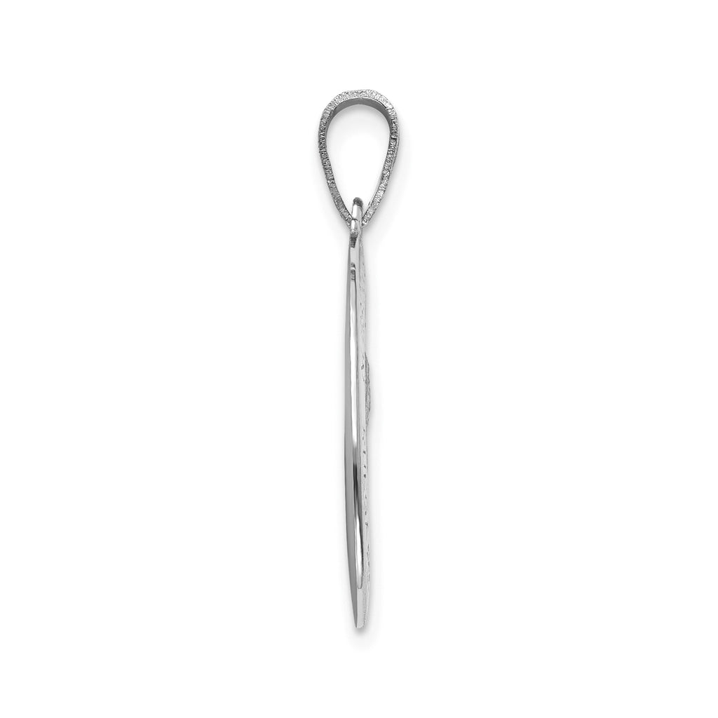 Oval St. Christopher Medal in Sterling Silver, 20x14mm - Sophia Jewelers